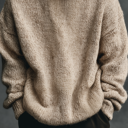 Men's Classic Casual Hooded Loose Sweater