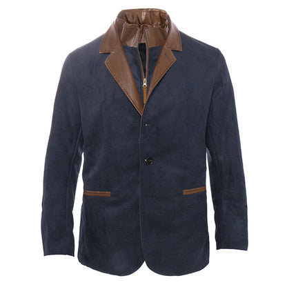 Men's Autumn Vintage Buckskin Jacket