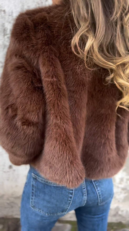 SOFIA - Faux Fur Jacket
