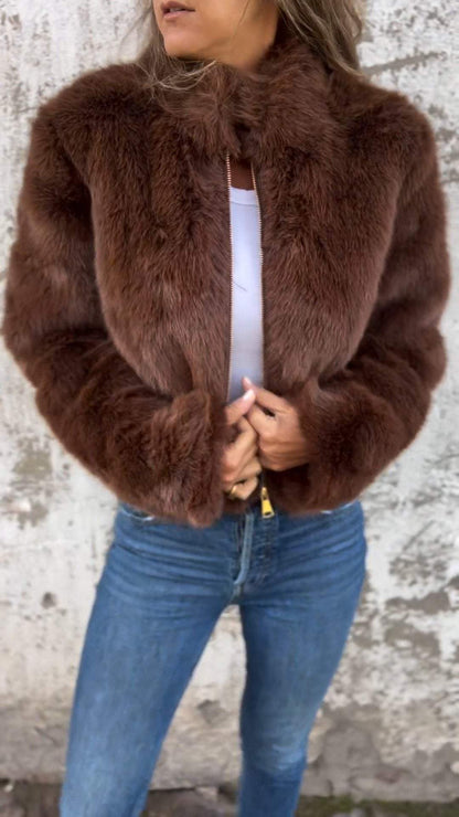 SOFIA - Faux Fur Jacket