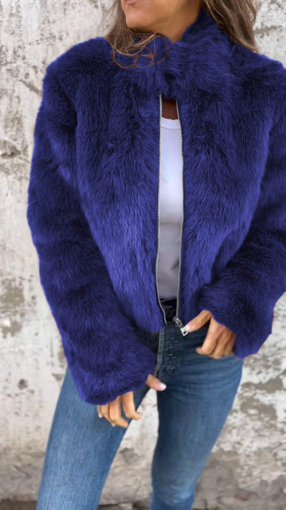 SOFIA - Faux Fur Jacket