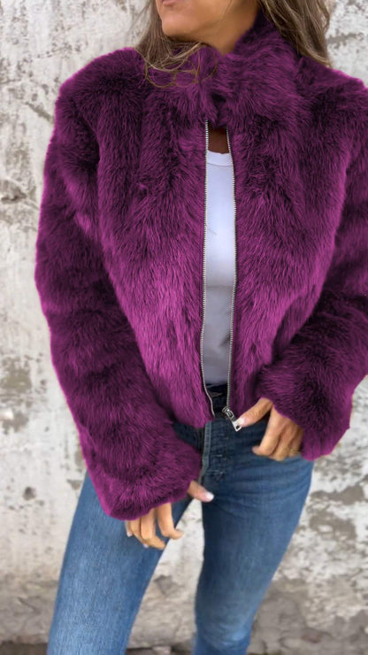SOFIA - Faux Fur Jacket