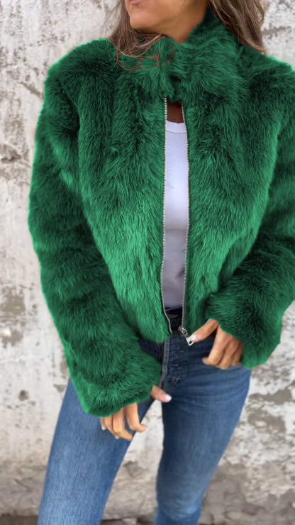 SOFIA - Faux Fur Jacket