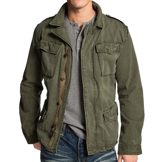 Men's Vintage Casual Workwear Field Jacket